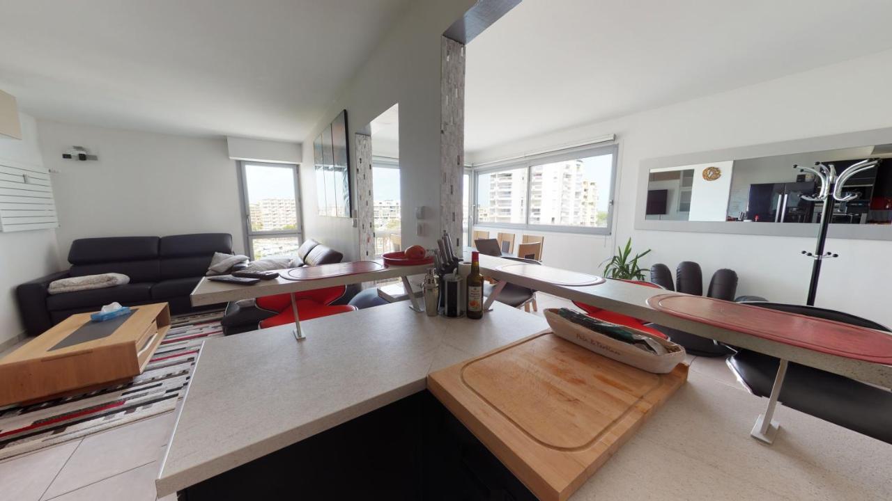Duplex Grand Standing Vue Mer Et Port Mauguio Luaran gambar