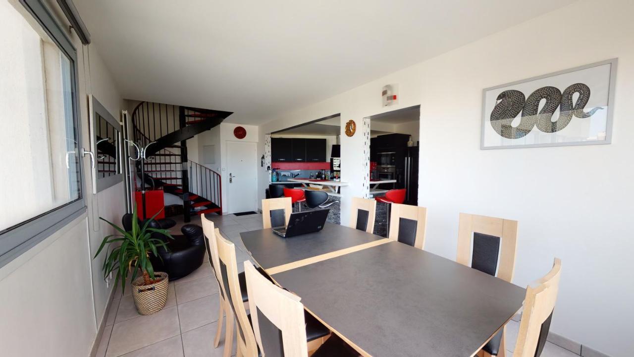 Duplex Grand Standing Vue Mer Et Port Mauguio Luaran gambar